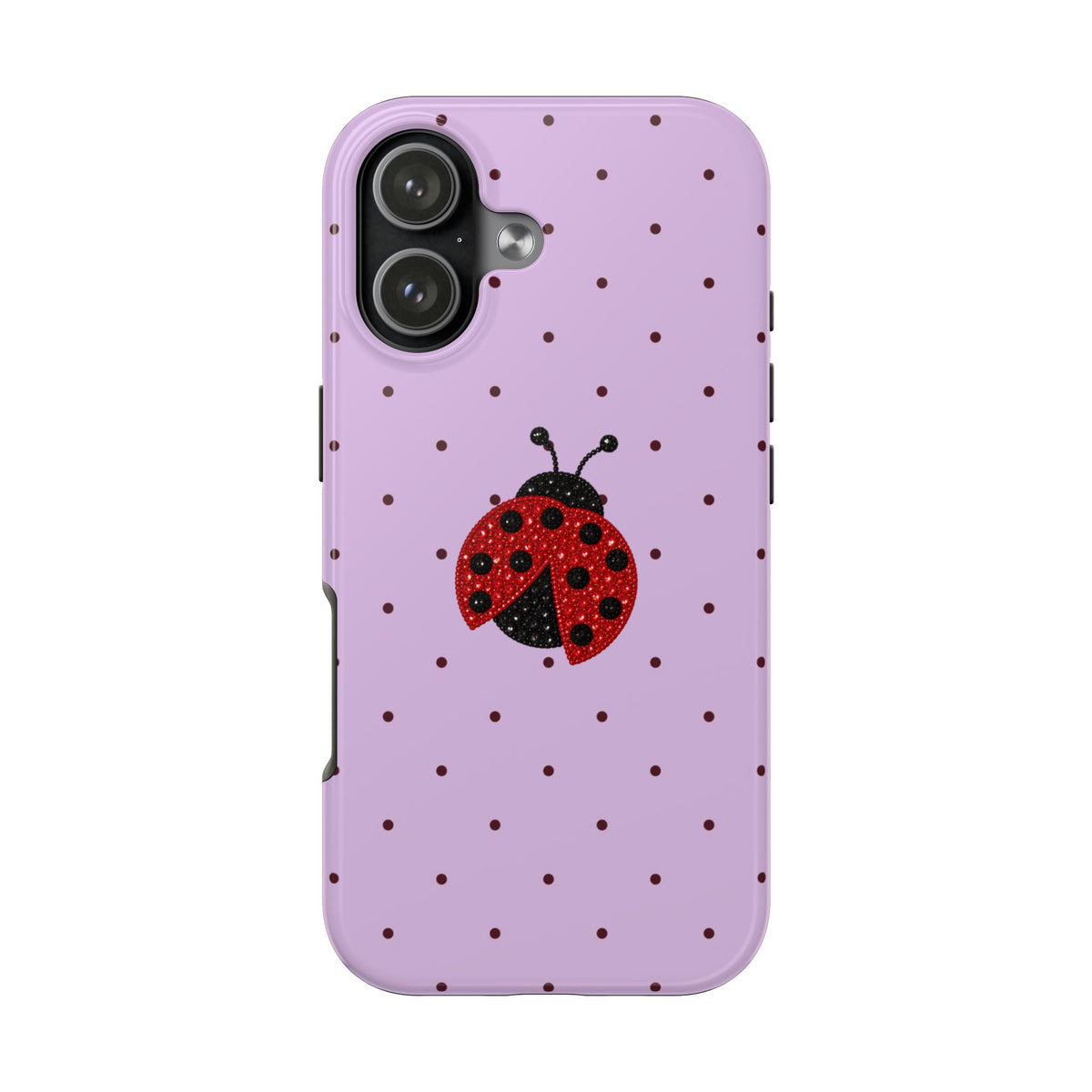 VIOLETTE LADYBUG POLKA DOTS PHONE CASE