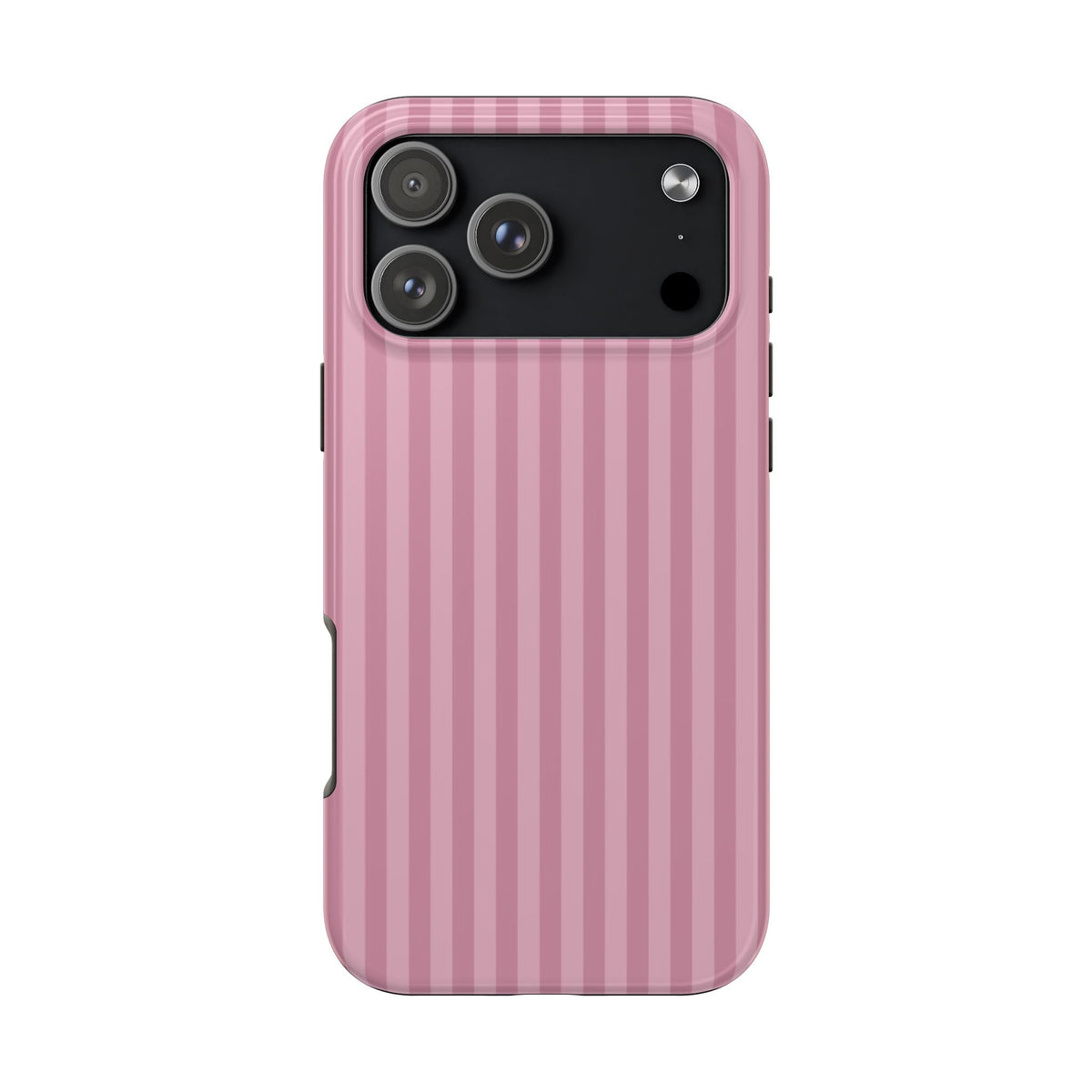 DUSTY ROSE STRIPES PHONE CASE
