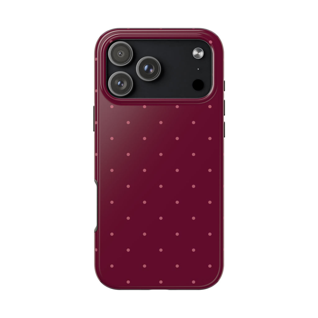 PLUMETTE POLKA DOTS PHONE CASE