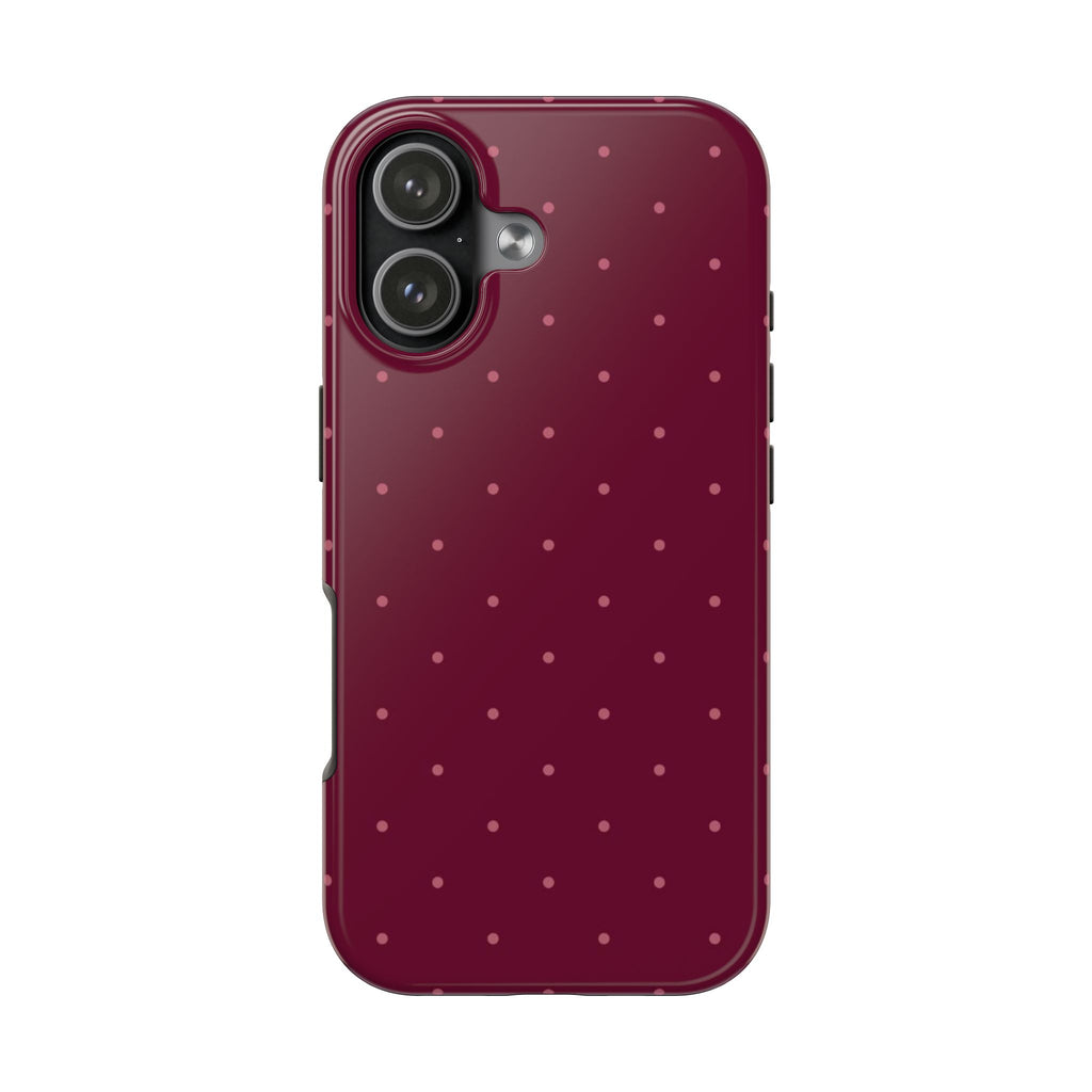 PLUMETTE POLKA DOTS PHONE CASE
