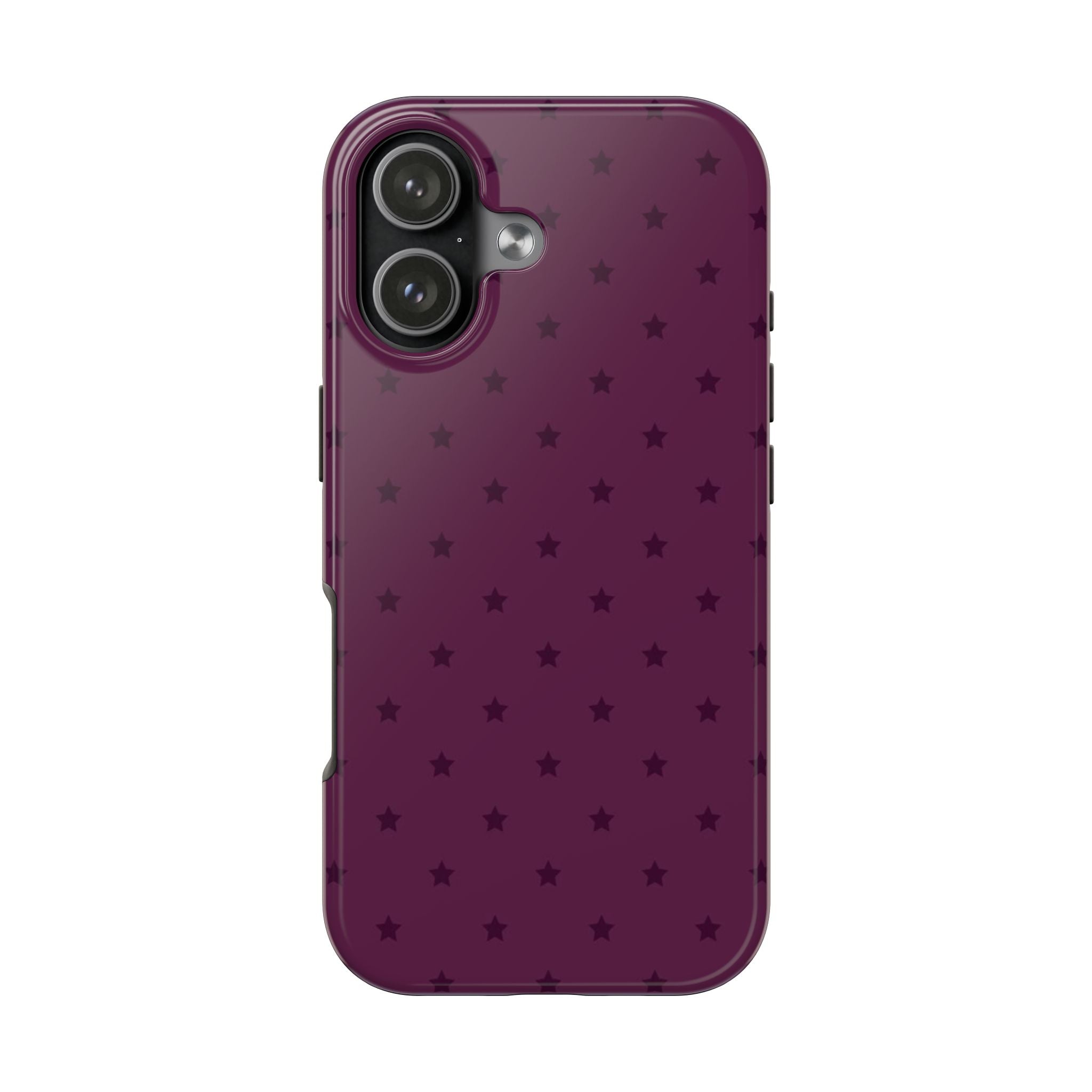 EGGPLANT STRIPES POLKA DOTS PHONE CASE