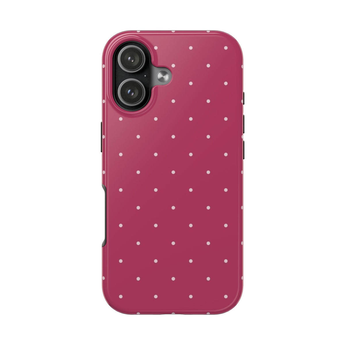 BERRY ROSE POLKA DOTS PHONE CASE