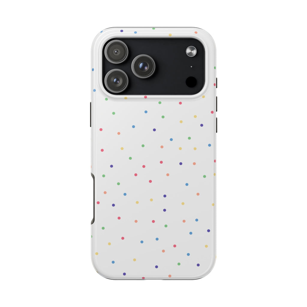 CONFETTI POLKA DOTS PHONE CASE