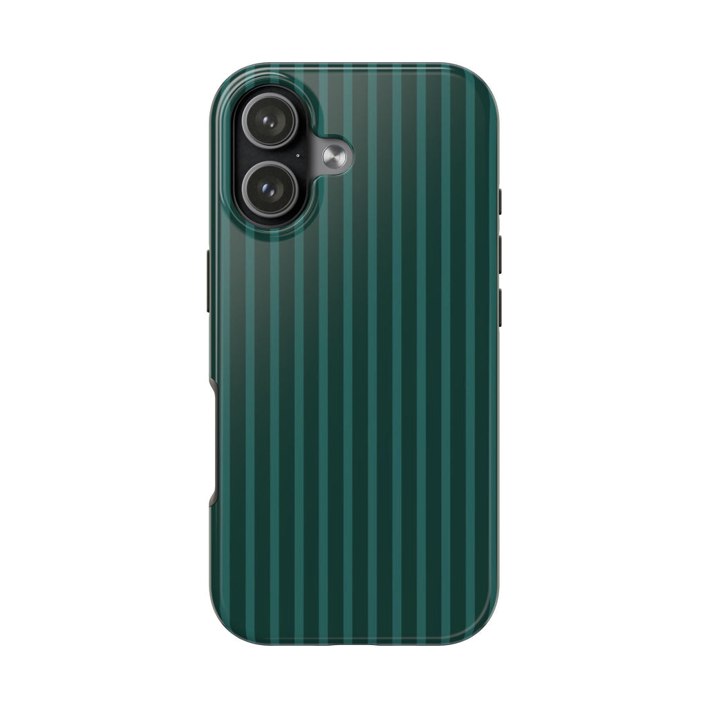 DEEP FERN STRIPES PHONE CASE