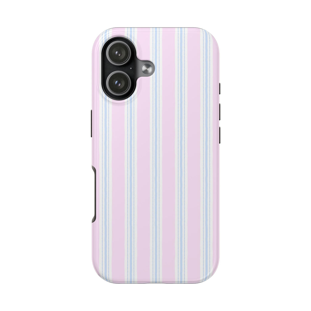 POWDER PUFF STRIPES PHONE CASE