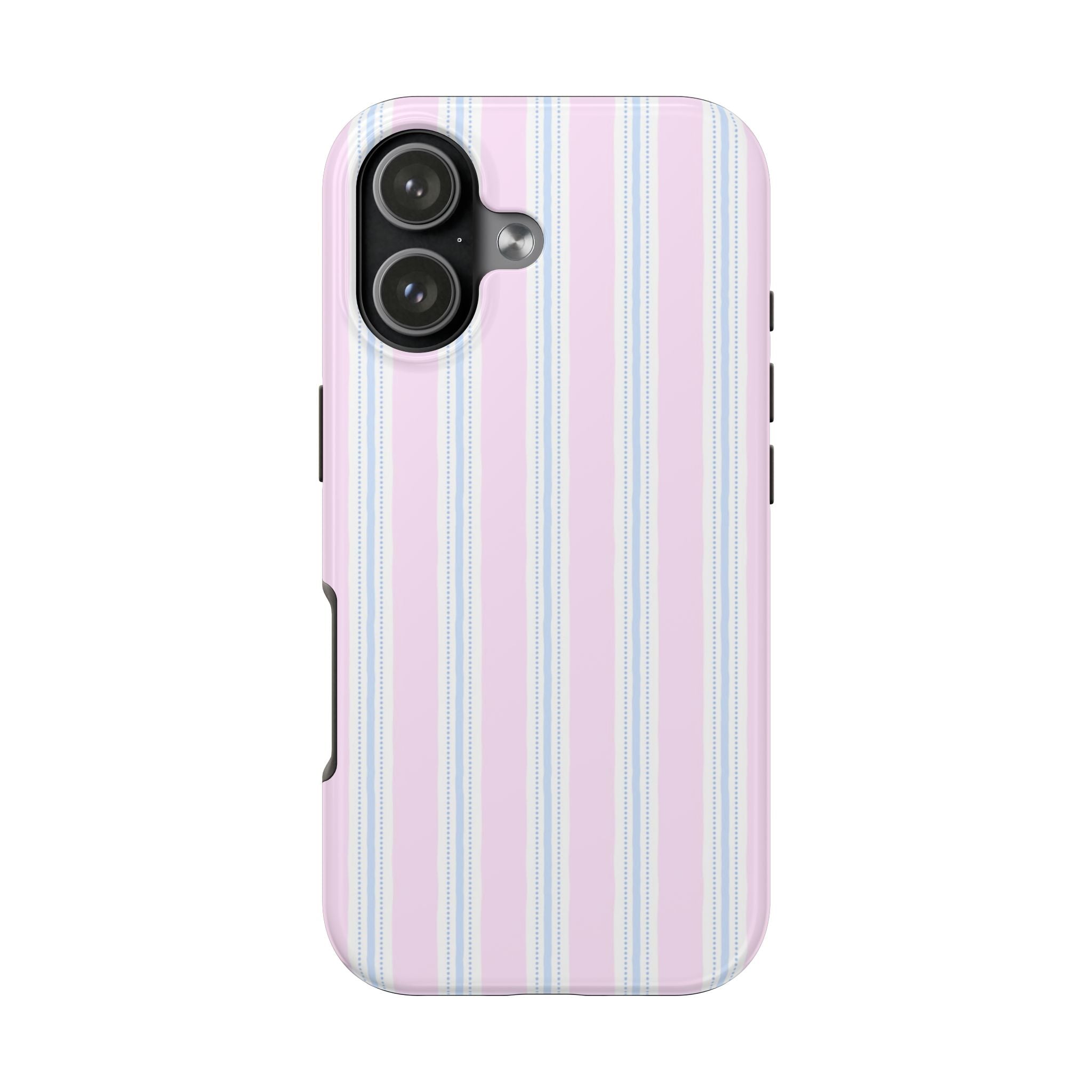 POWDER PUFF STRIPES PHONE CASE