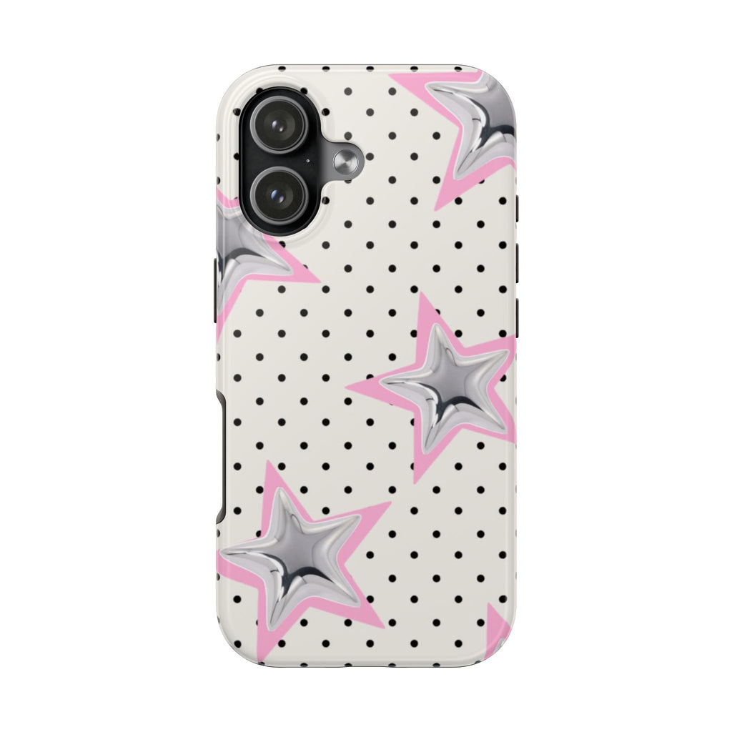 POLKA DOTS STARS PHONE CASE