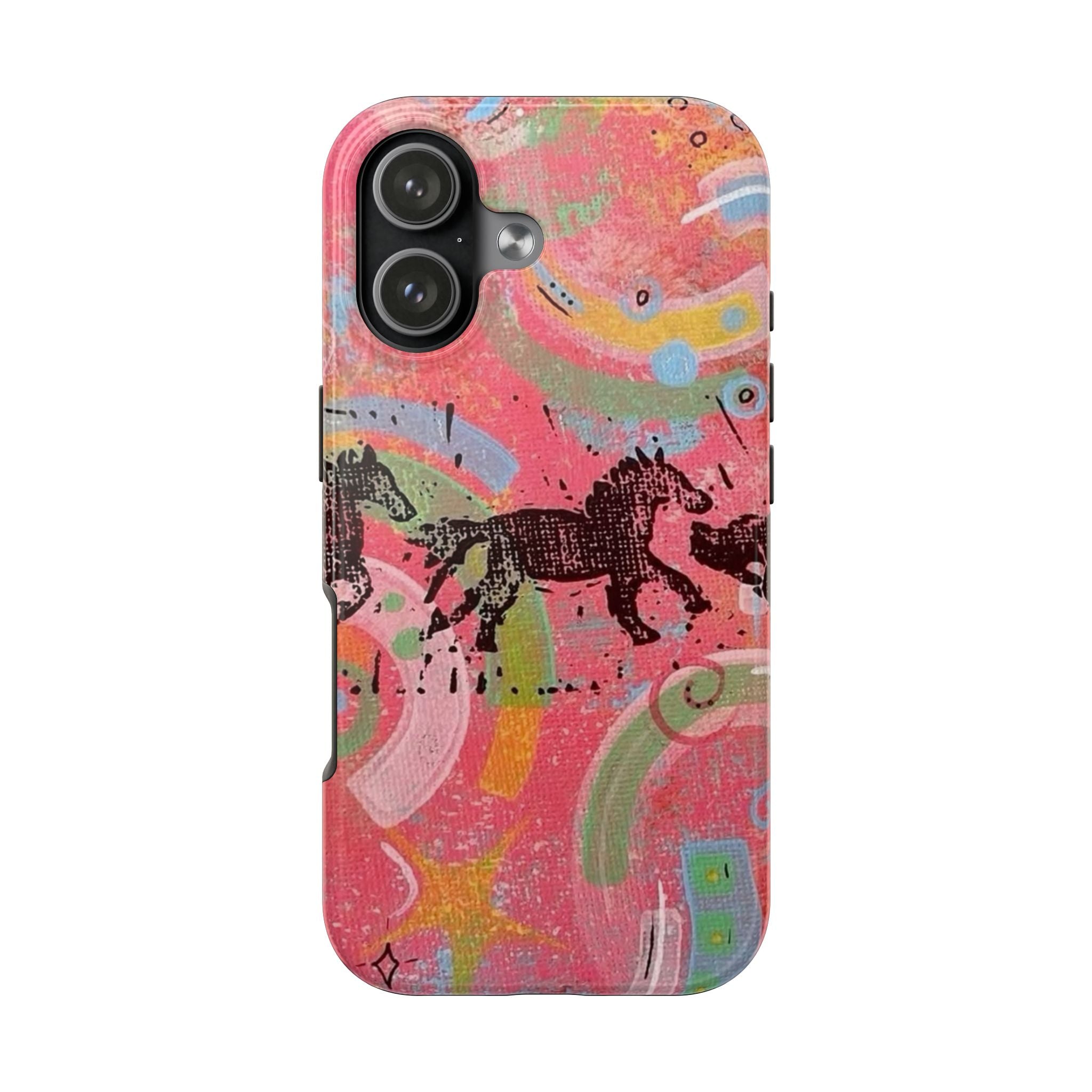 KALEIDOSCOPE WESTERN HORSES PHONE CASE