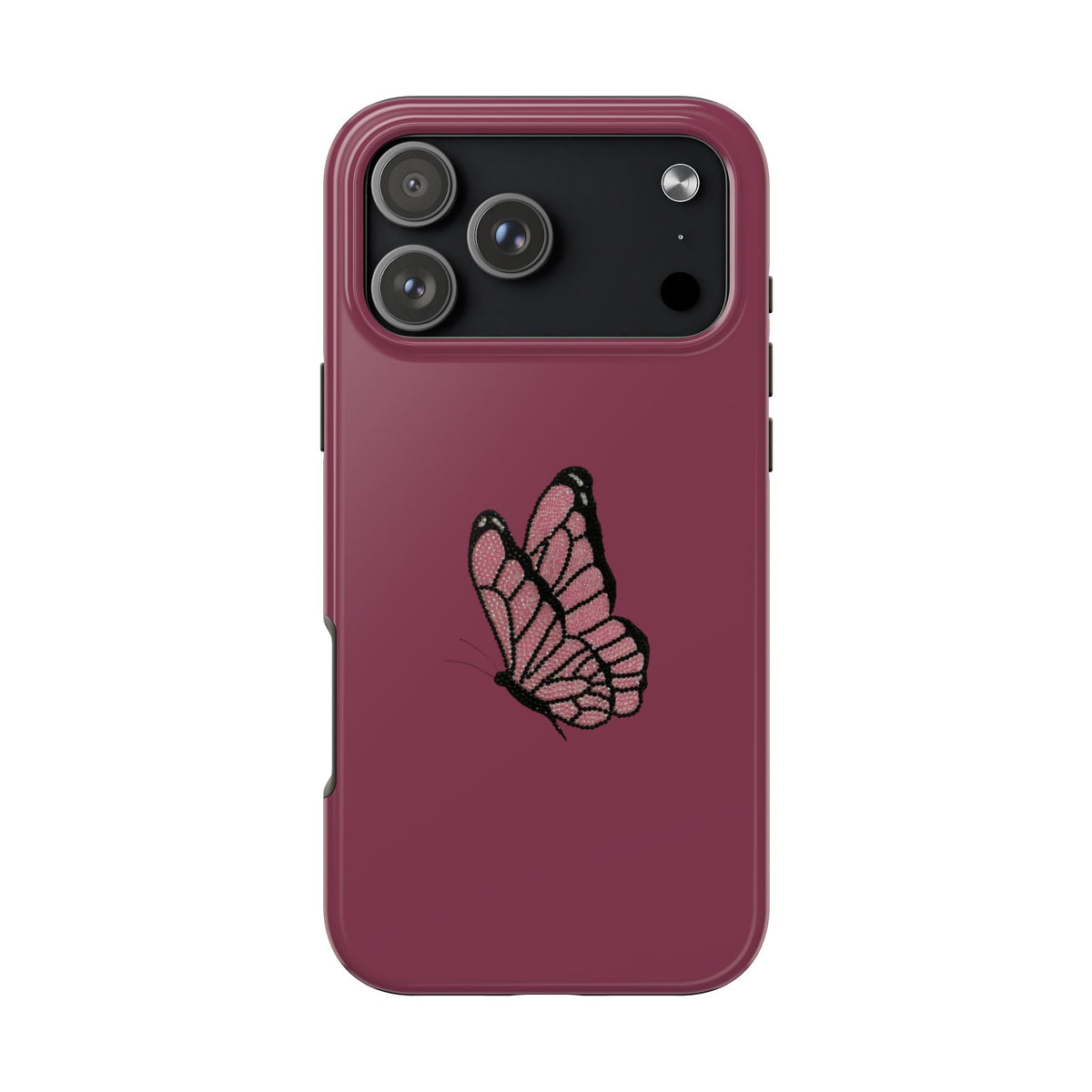 VINTAGE ROSE BUTTERFLY WINGS PHONE CASE