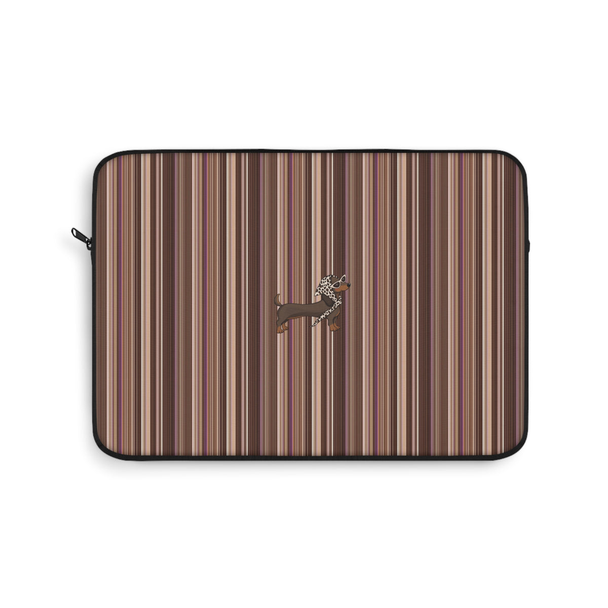 FALL STRIPES DACHSHUND KINDLE IPAD & LAPTOP SLEEVE