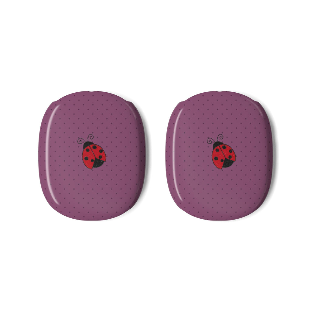 MAUVETTE LADYBUG POLKA DOTS AIRPODS MAX CASE COVERS
