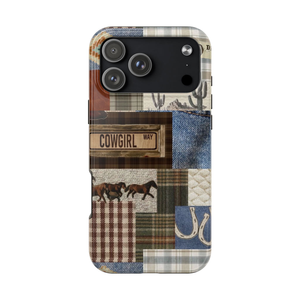 COWGIRL WAY PHONE CASE