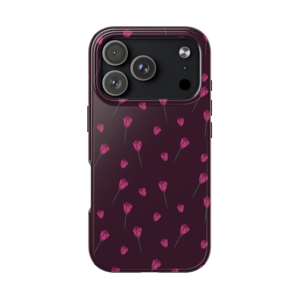 MULBERRY ROSES PHONE CASE