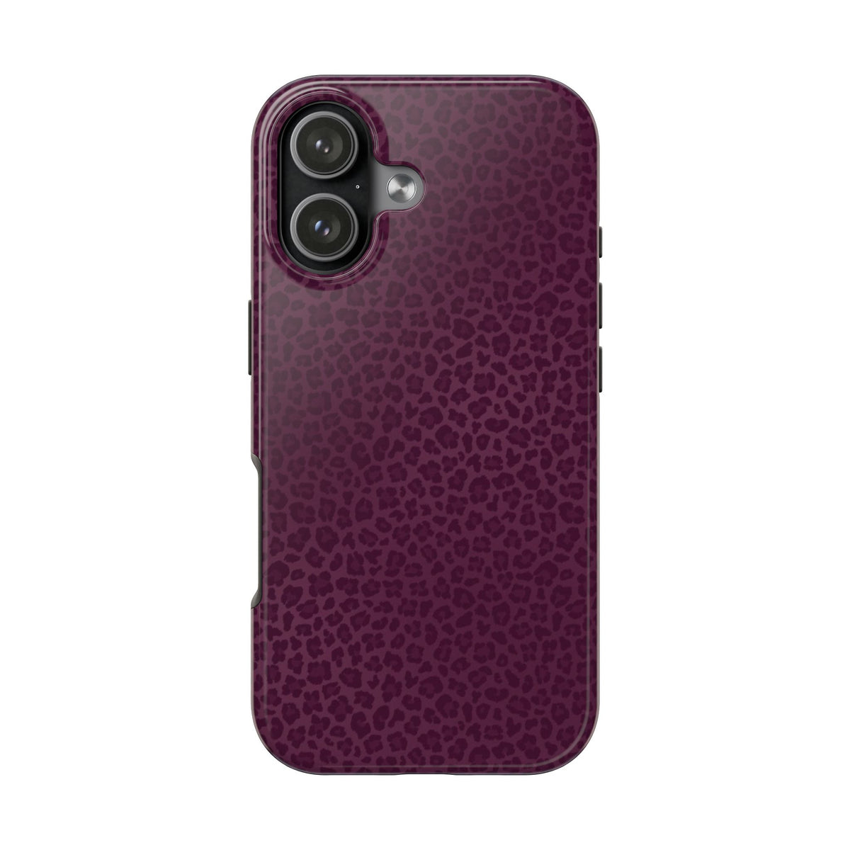 BORDEAUX LEOPARD PHONE CASE