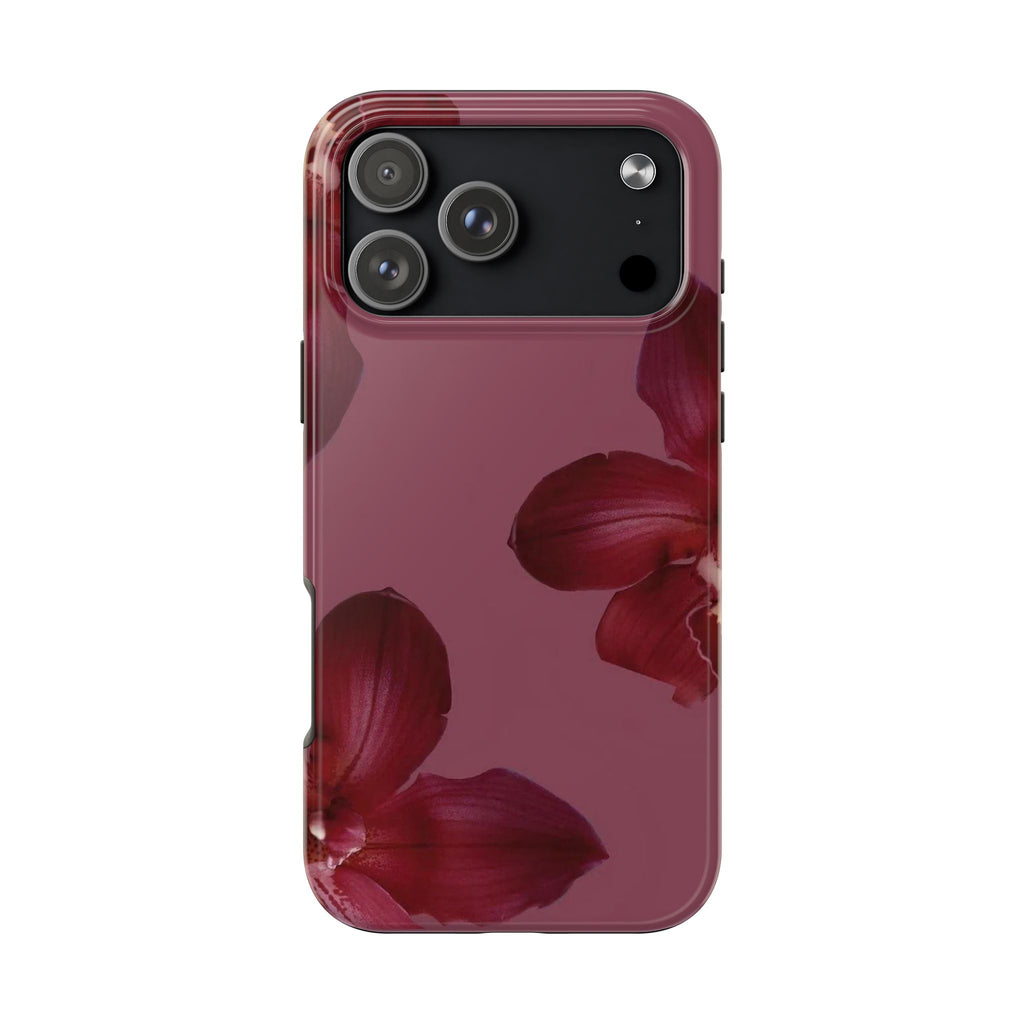 BURGUNDY LILY PHONE CASE