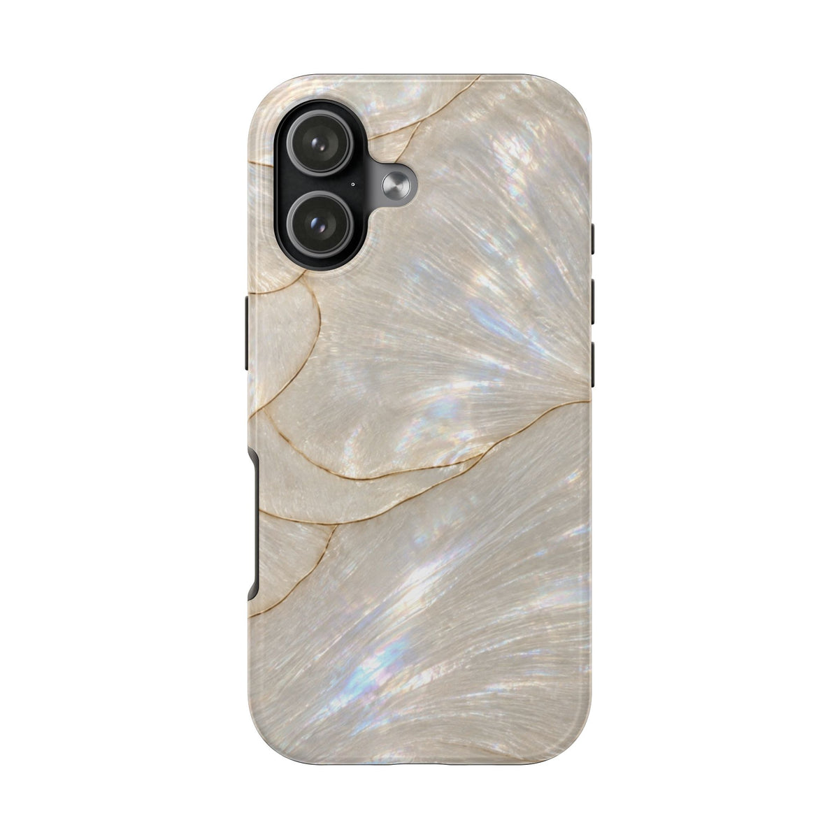 LIGHT IVORY OPAL SHELL PHONE CASE