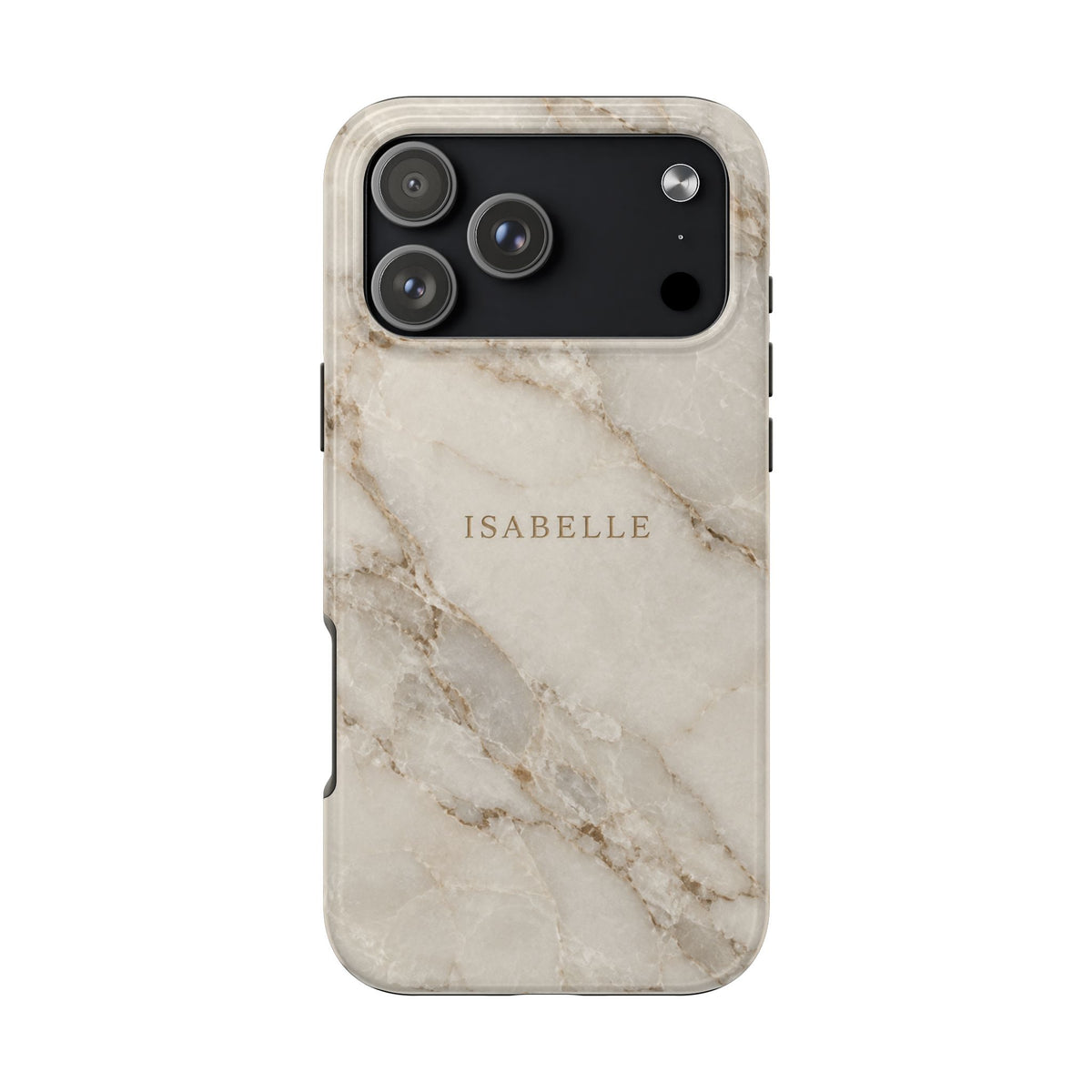 PERSONALIZED STONE GRAY MARBLE MONOGRAM INITIALS CUSTOM PHONE CASE