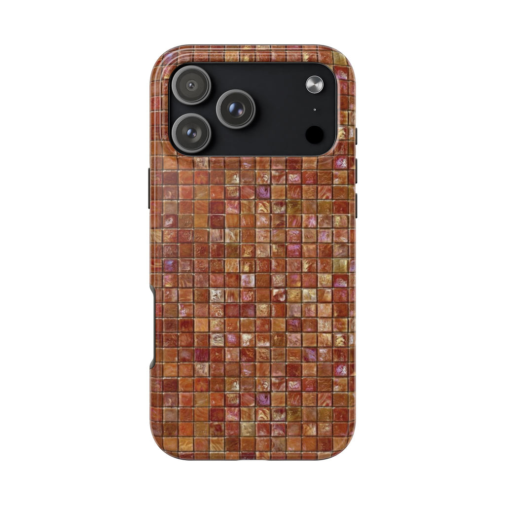 BRONZE MOSAIC PHONE CASE