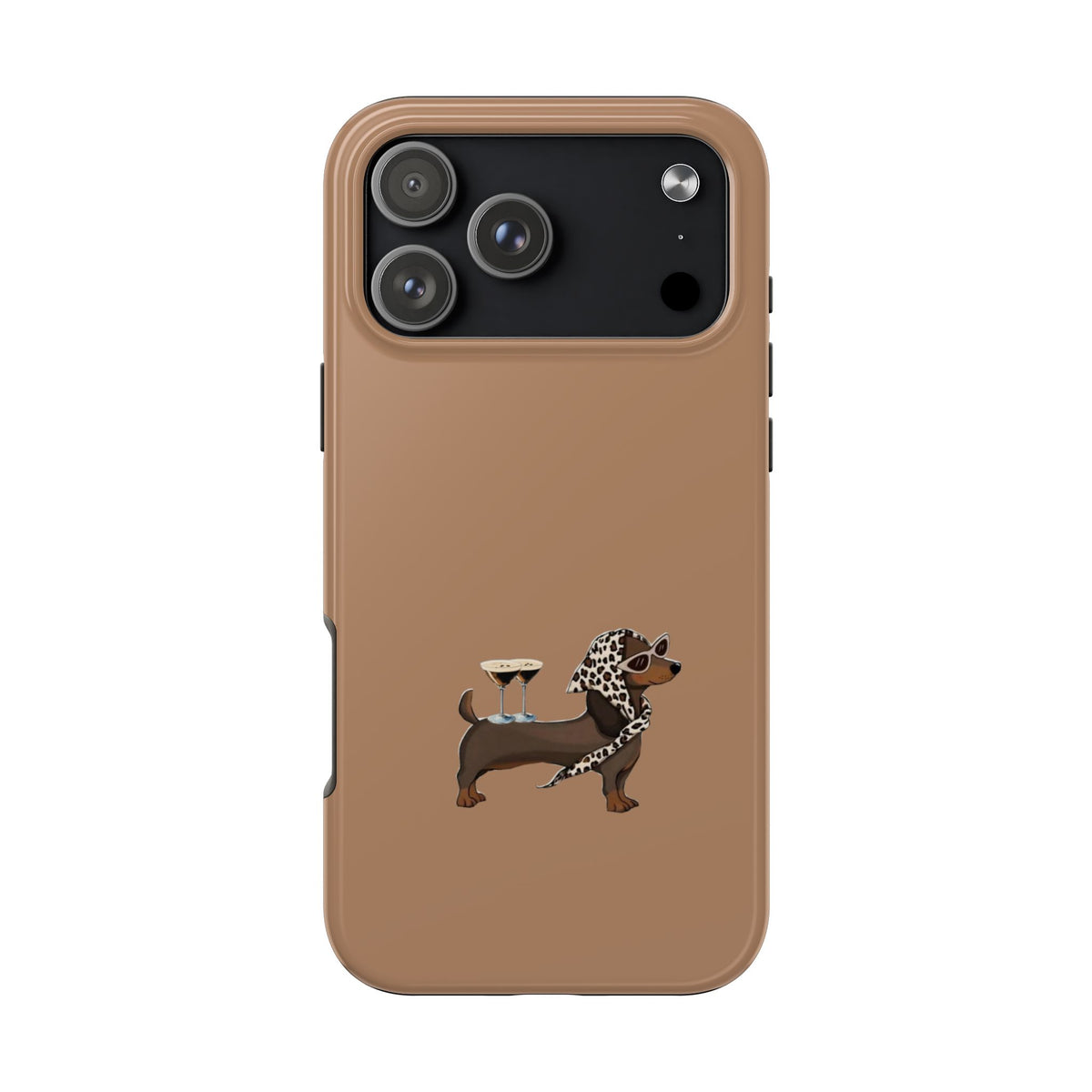 ESPRESSO MARTINI DACHSHUND PHONE CASE