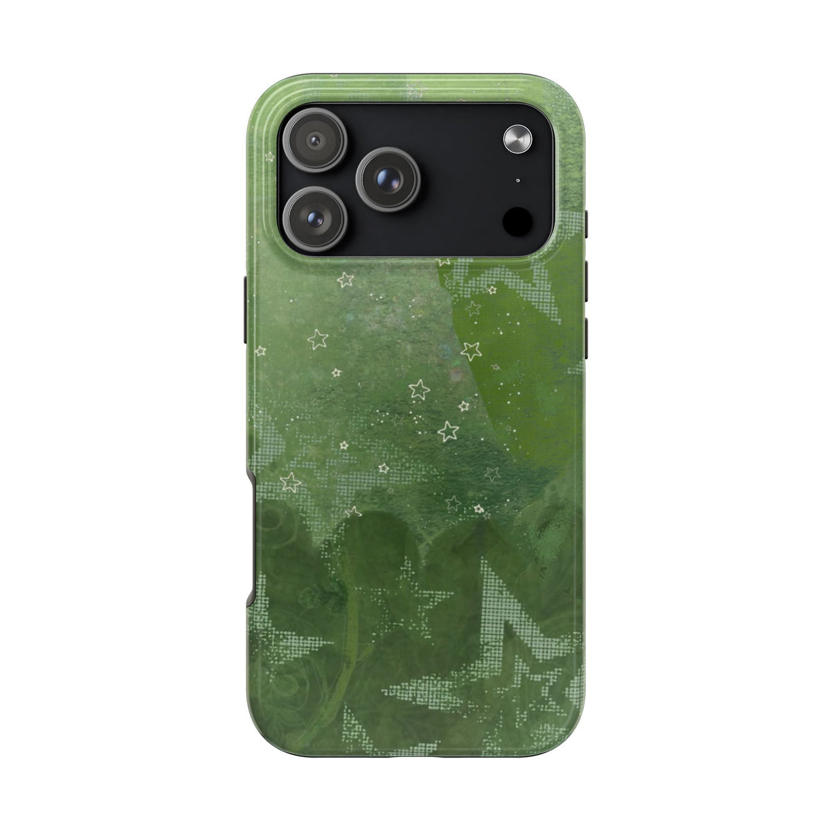 GREEN STARSTRUCK PHONE CASE