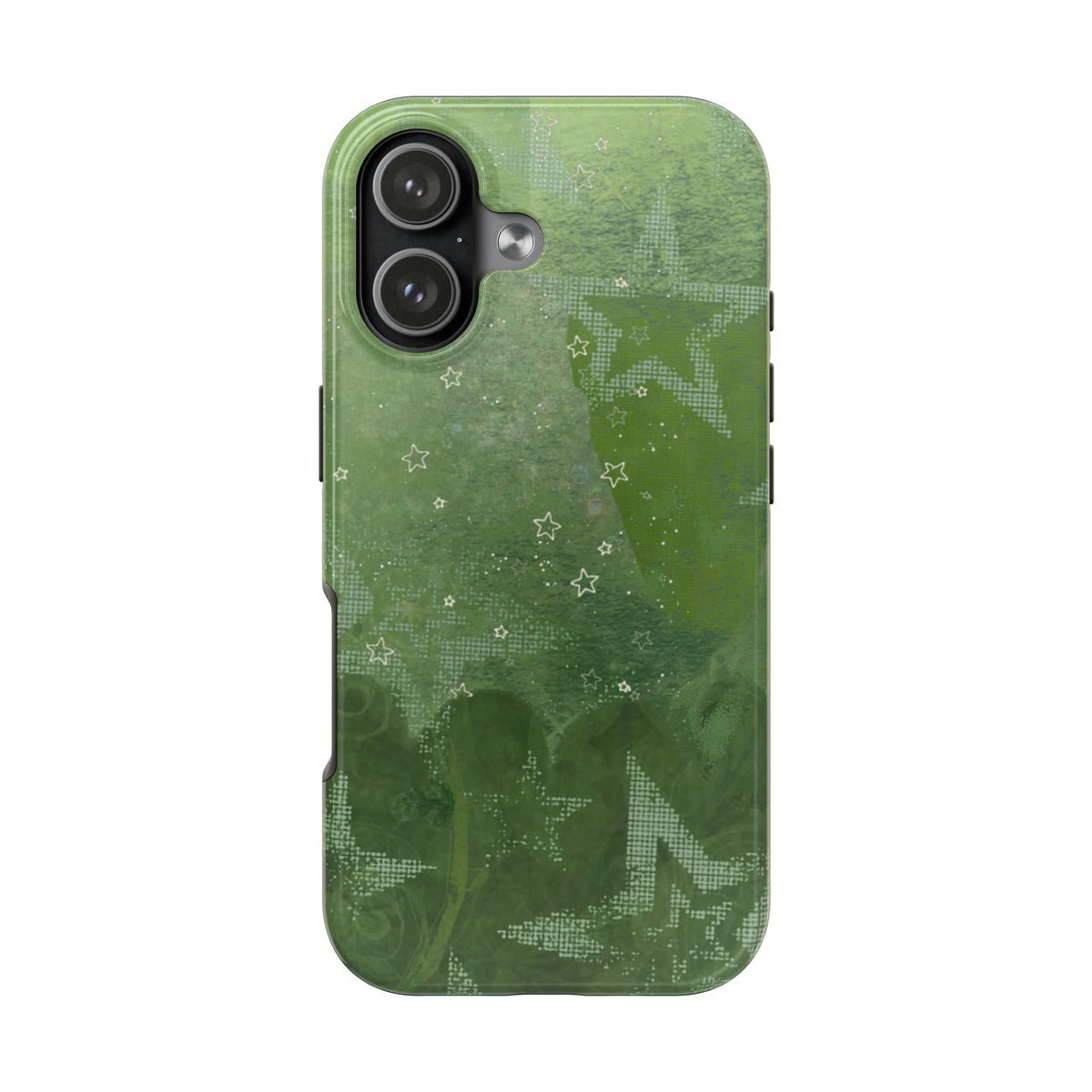 GREEN STARSTRUCK PHONE CASE
