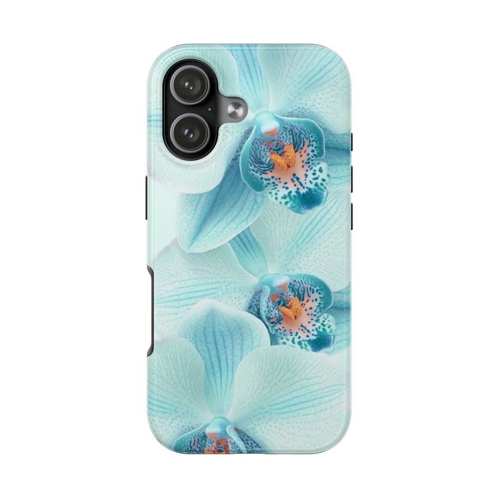 GLACIER BLUE FLORAL PHONE CASE