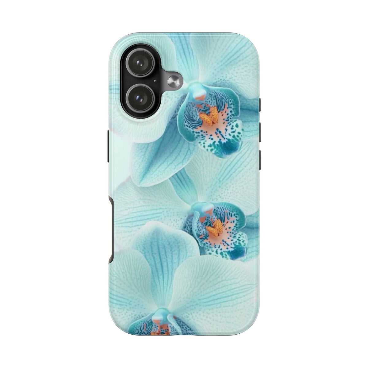 GLACIER BLUE FLORAL PHONE CASE