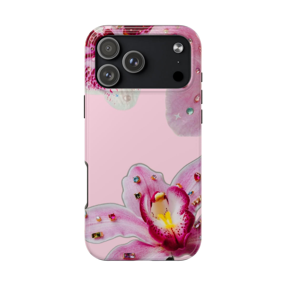 PINK FLEUR BIJOU PHONE CASE