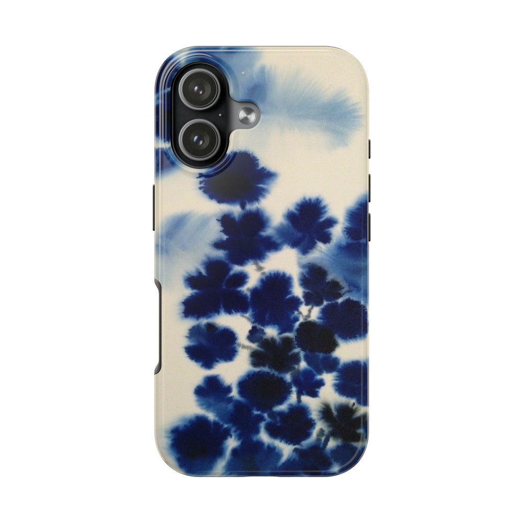 NAVY BLUE DROPS PHONE CASE