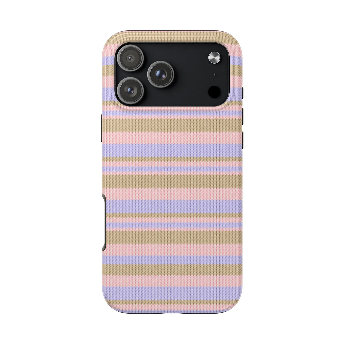 CASHMERE CANDY STRIPES PHONE CASE