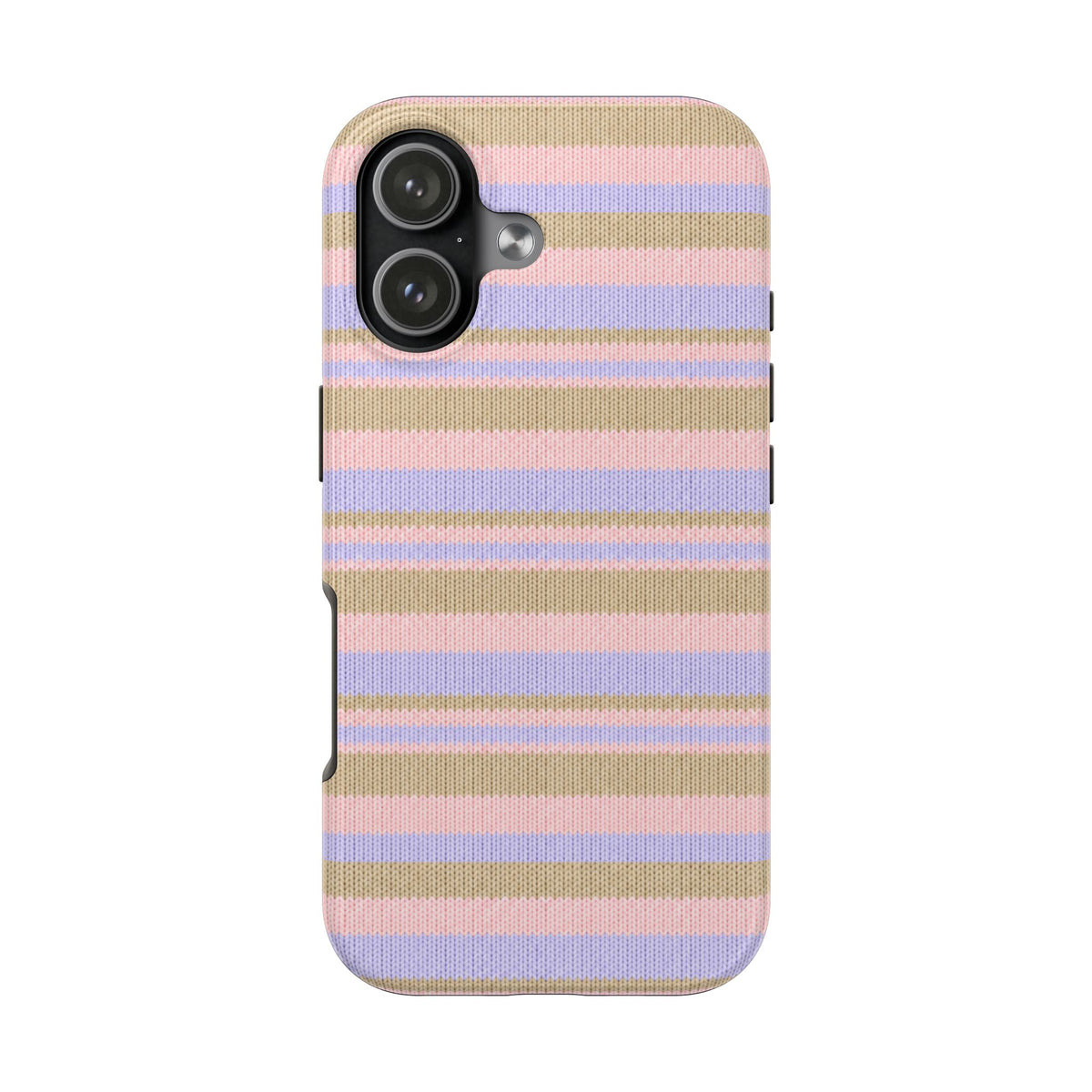 CASHMERE CANDY STRIPES PHONE CASE