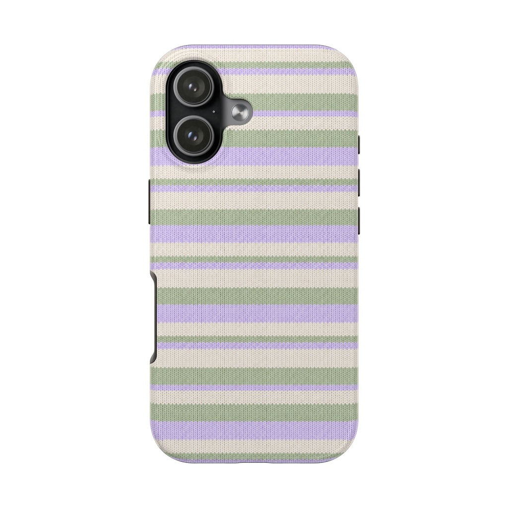 SAGE DAYDREAM STRIPES PHONE CASE