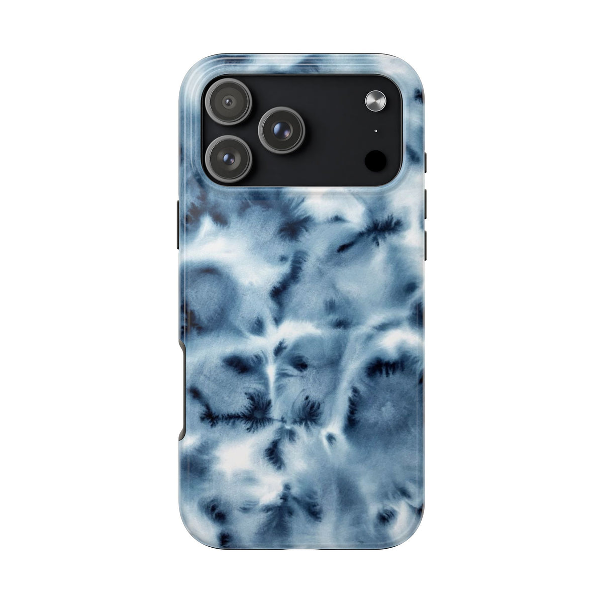GLACIER BLUE TIE DYE PHONE CASE