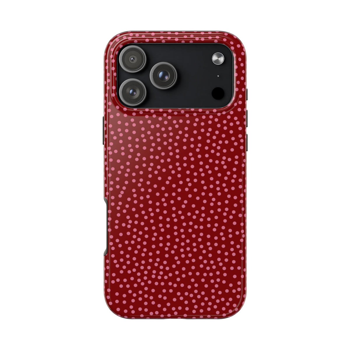 RED DOTTY PHONE CASE