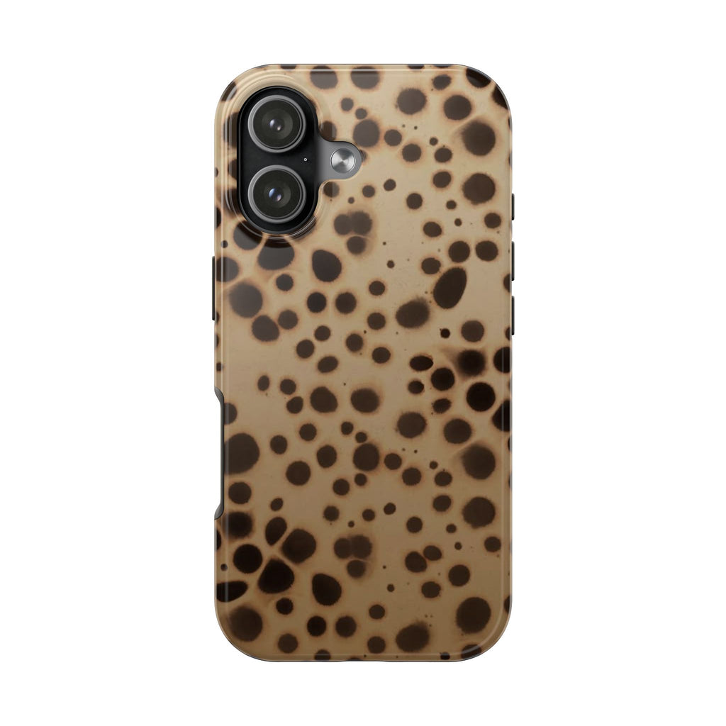 MOCHA DOTTY PHONE CASE