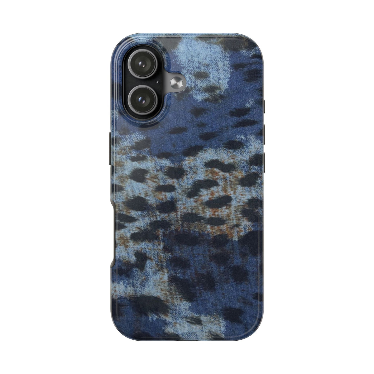 DENIM BLUE DOTTY PHONE CASE