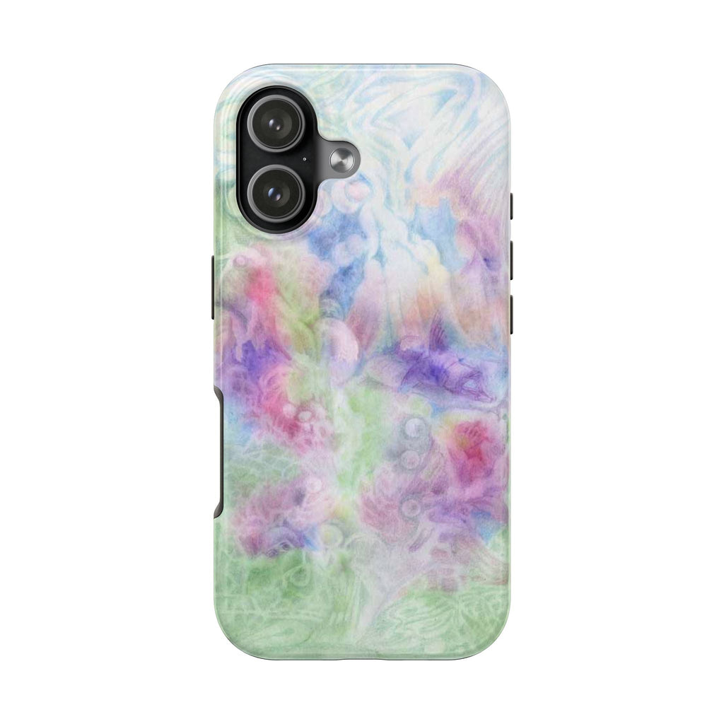 WHIMSY LIME & PURPLE BLISS PHONE CASE