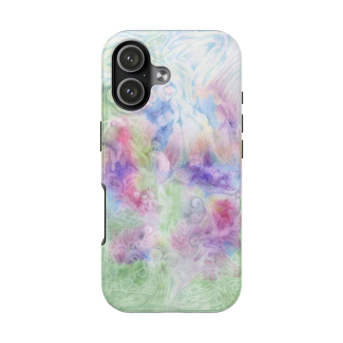 WHIMSY LIME & PURPLE BLISS PHONE CASE