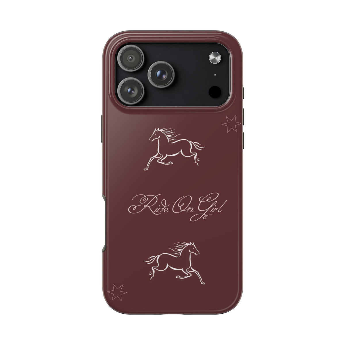 RIDE ON GIRL PHONE CASE