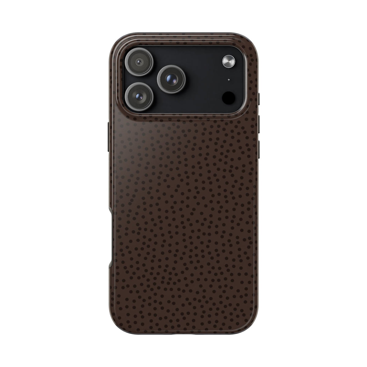 BROWN DOTTY PHONE CASE