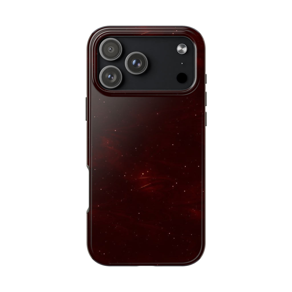 BURGUNDY COSMOS PHONE CASE