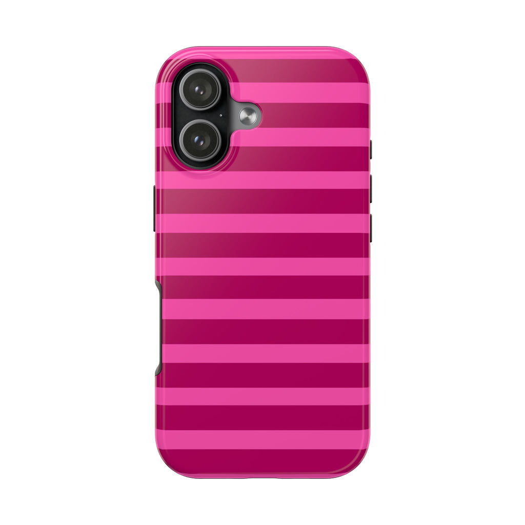 PINK PUNCH STRIPES PHONE CASE