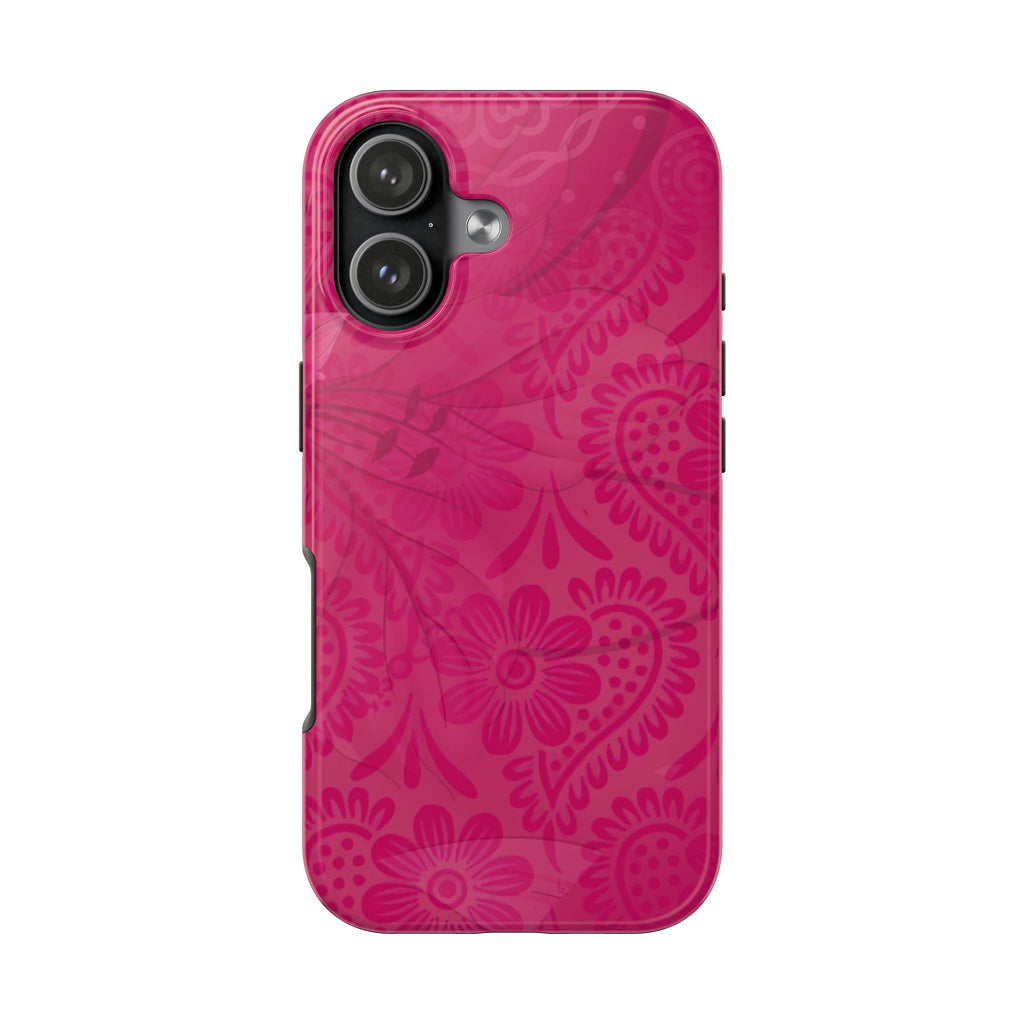 BERRY PAISLEY PHONE CASE