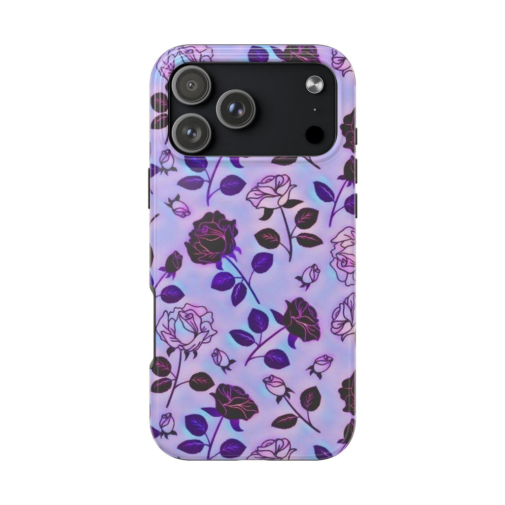 LAVENDER TWILIGHT BLOOM PHONE CASE