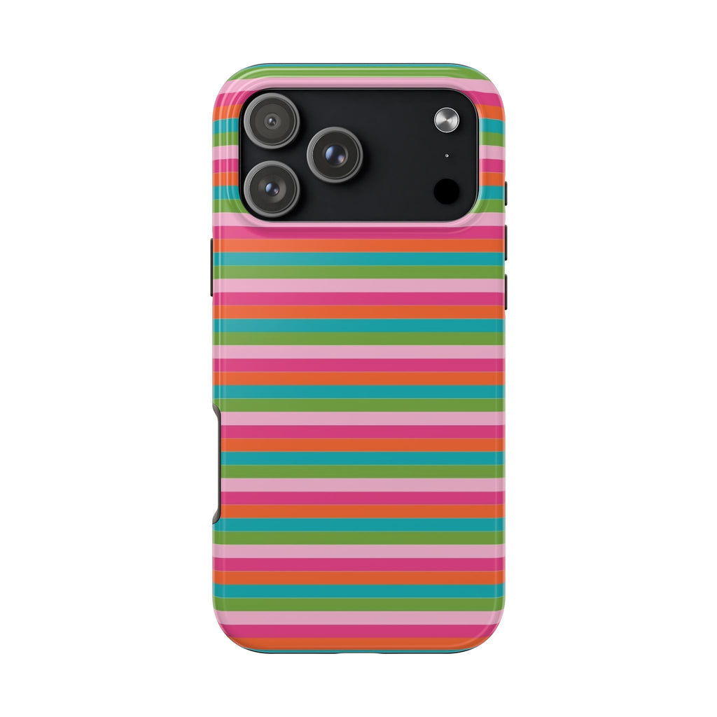 TROPICANA STRIPES PHONE CASE
