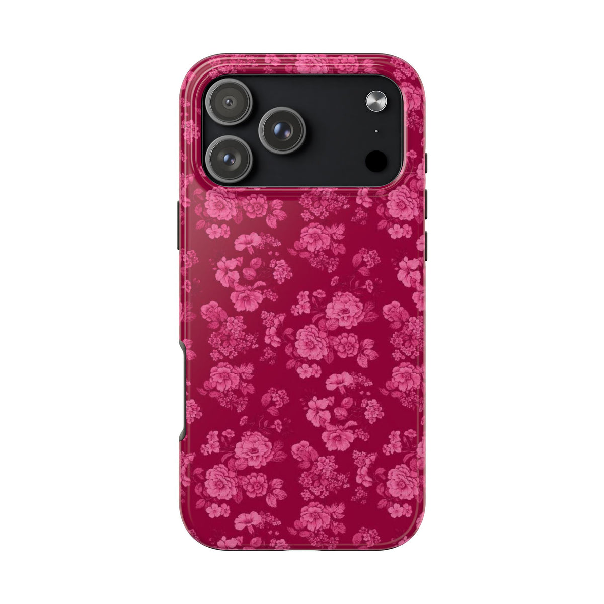RED ROSE GARDEN PHONE CASE