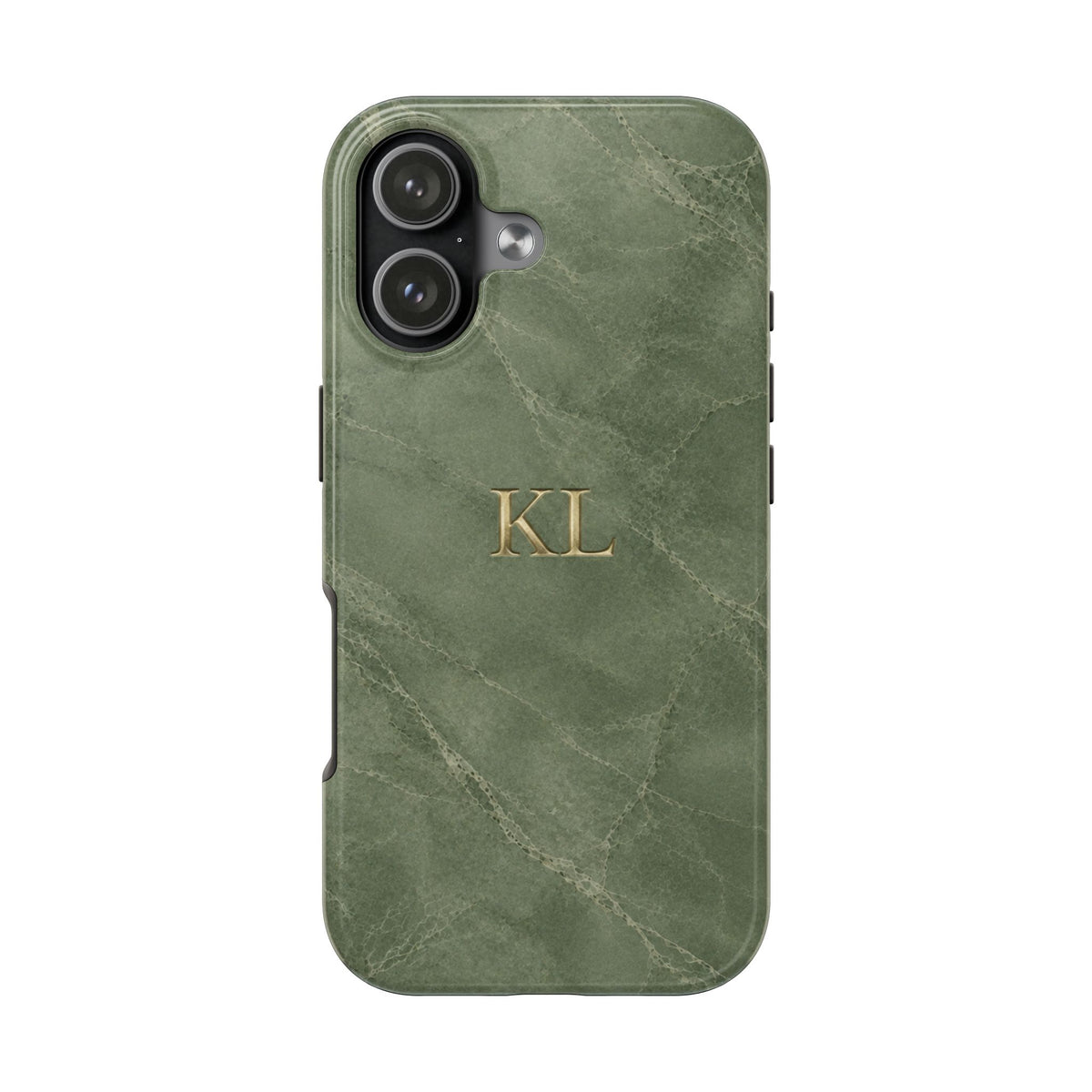 PERSONALIZED SAGE STONE CUSTOM INITIALS NAME PHONE CASE