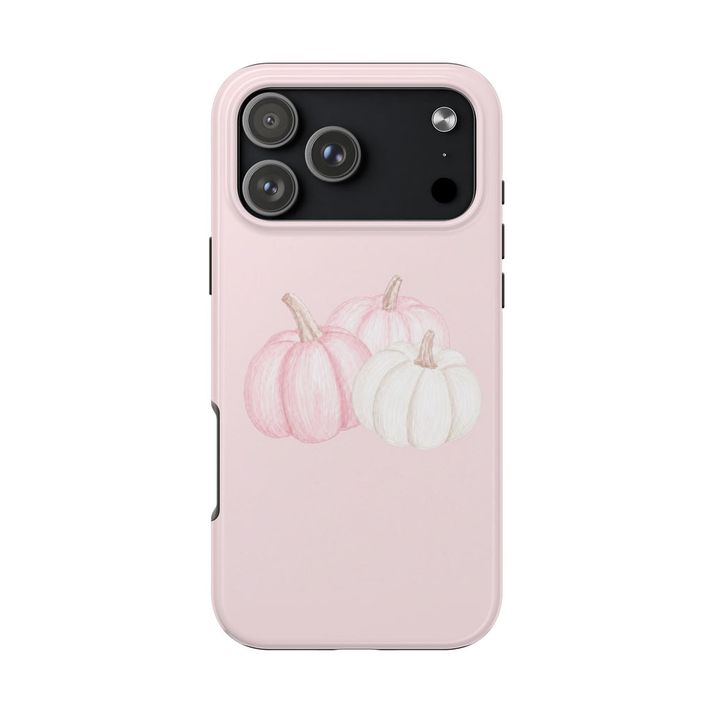BABY PINK PUMPKINS PHONE CASE