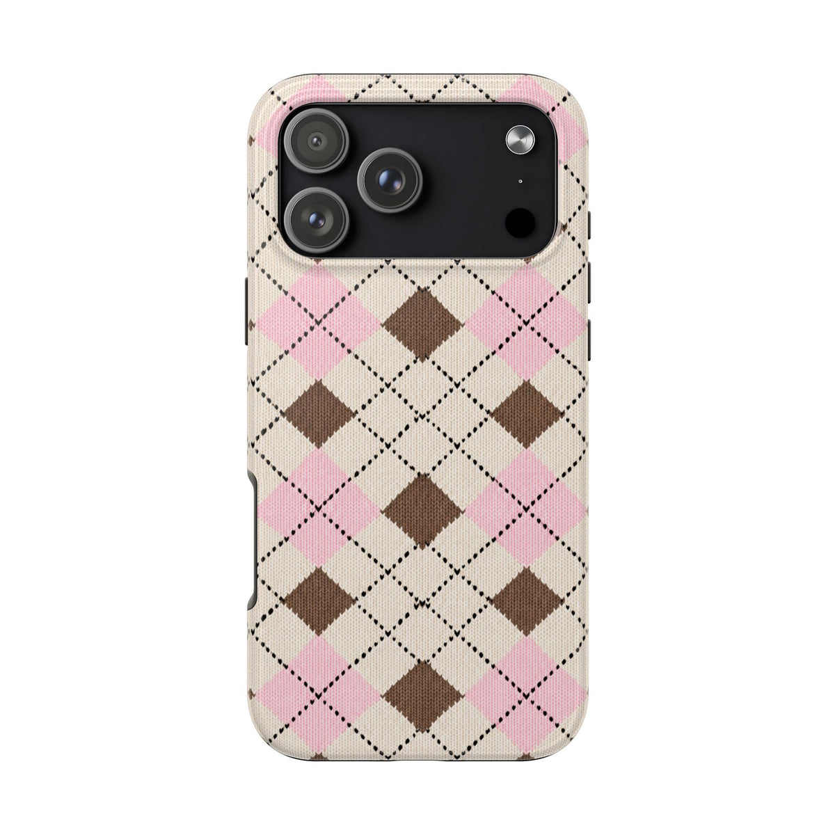 BLUSHWOOD ARGYLE PHONE CASE