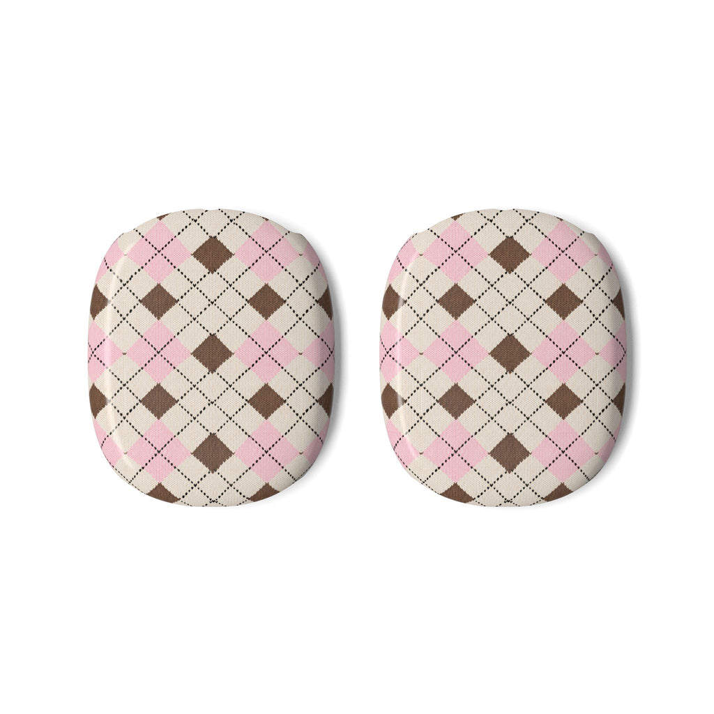 BLUSHWOOD ARGYLE AIRPODS MAX CASE COVERS